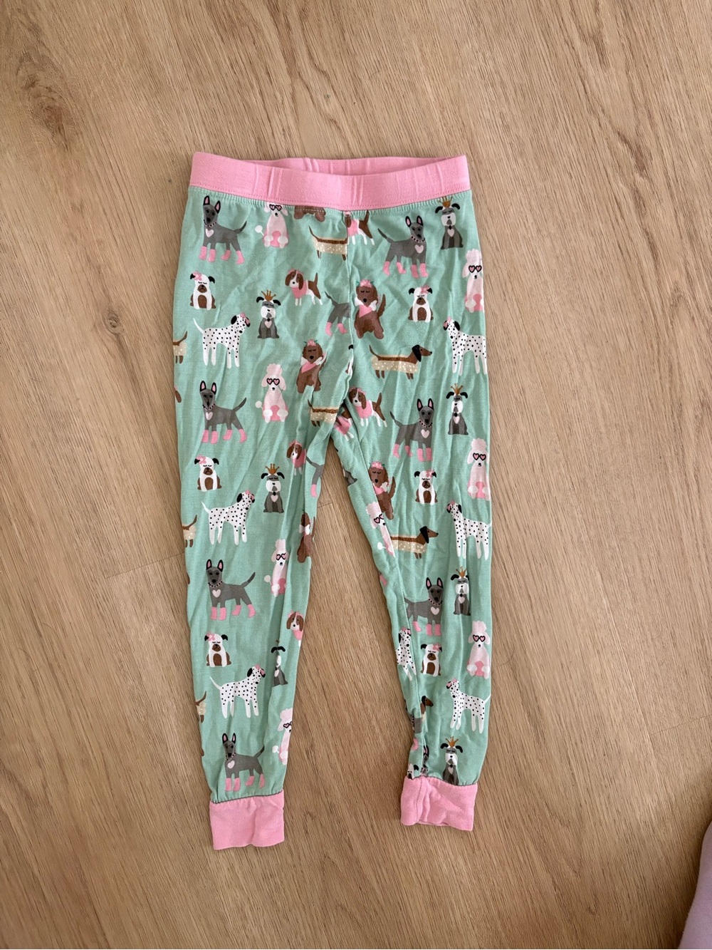 Little Sleepies Aqua Puppies Bottoms
